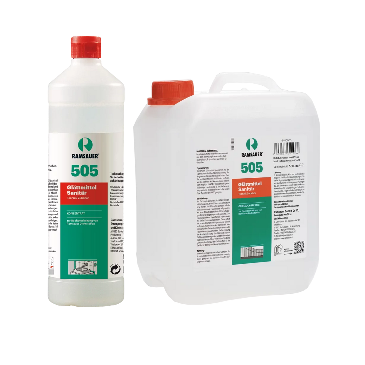 Glättmittel Sanitär 505