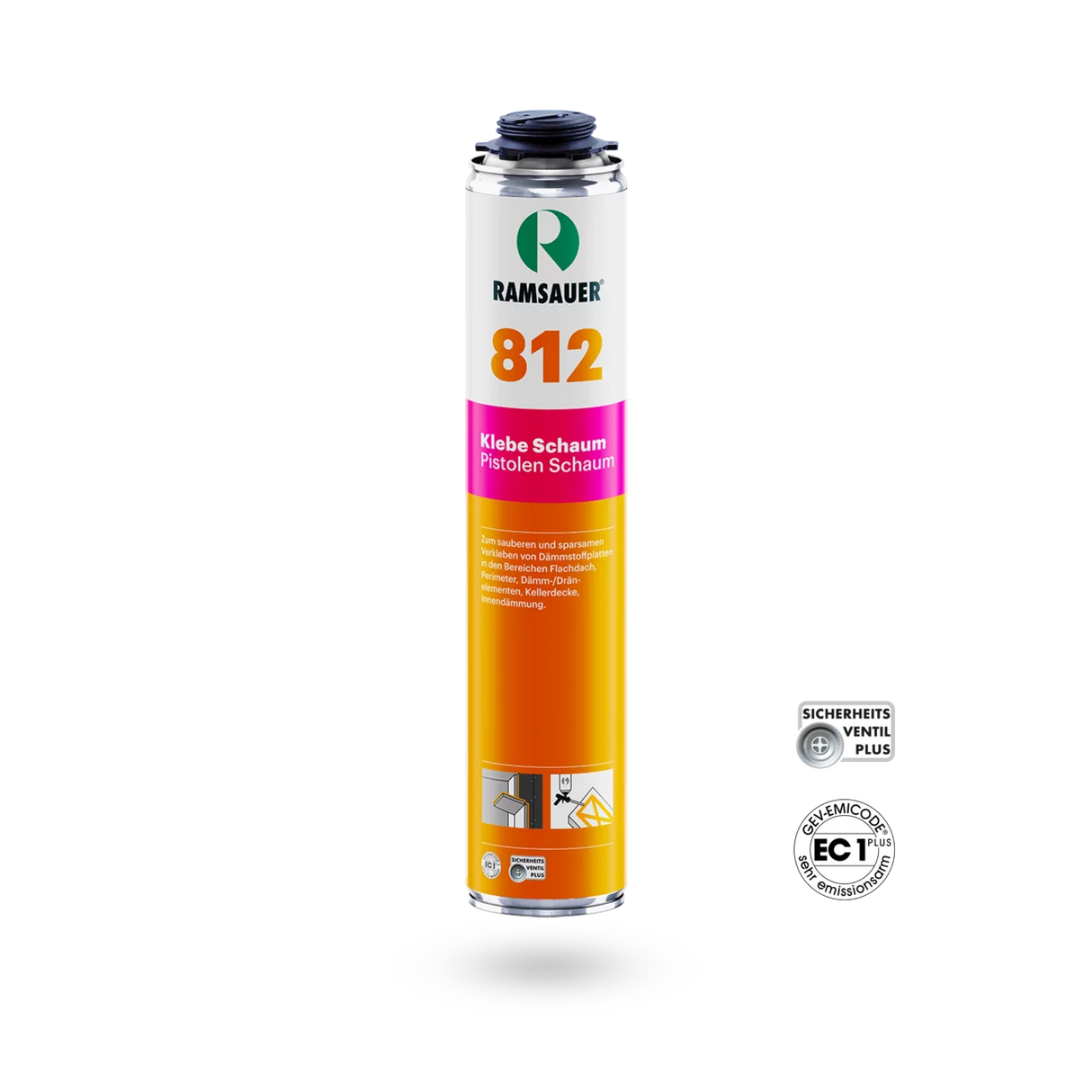 Plattenkleberschaum 812 plus NBS Pistole