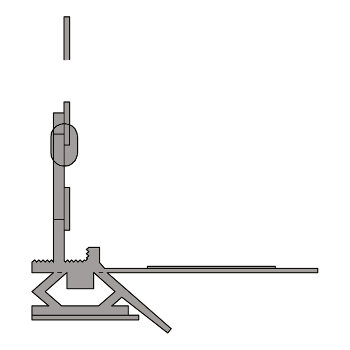 Anputzleiste Dynamik PVC, für 6mm Putz