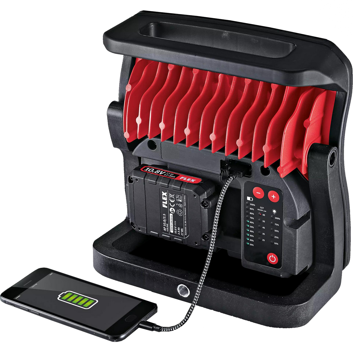 DWL 2500 10.8/18.0 LED Akku-Vollspektrumleuchte 10,8 / 18,0 V SOLO