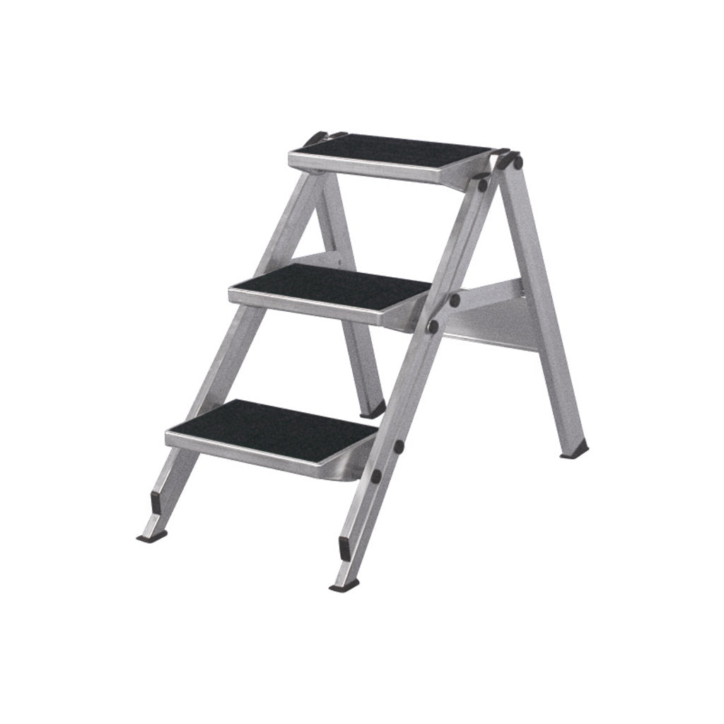 Sicherheitstreppe ohne Bügel