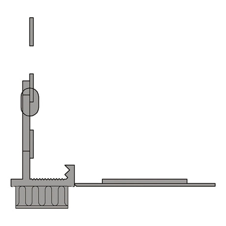 Anputzleiste Dynamik PVC, für 6mm Putz 2,4m
