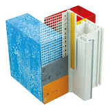 Anputzleiste Dynamik PVC, für 6mm Putz