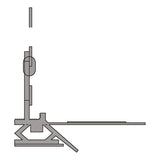 Anputzleiste Dynamik PVC, für 6mm Putz