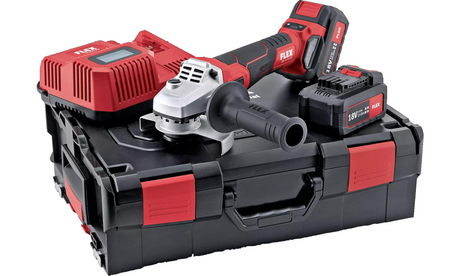 LBE 125 18.0-EC C  Akku-Winkelschleifer mit variabler Drehzahl und Bremse 18,0 V, 125 mm