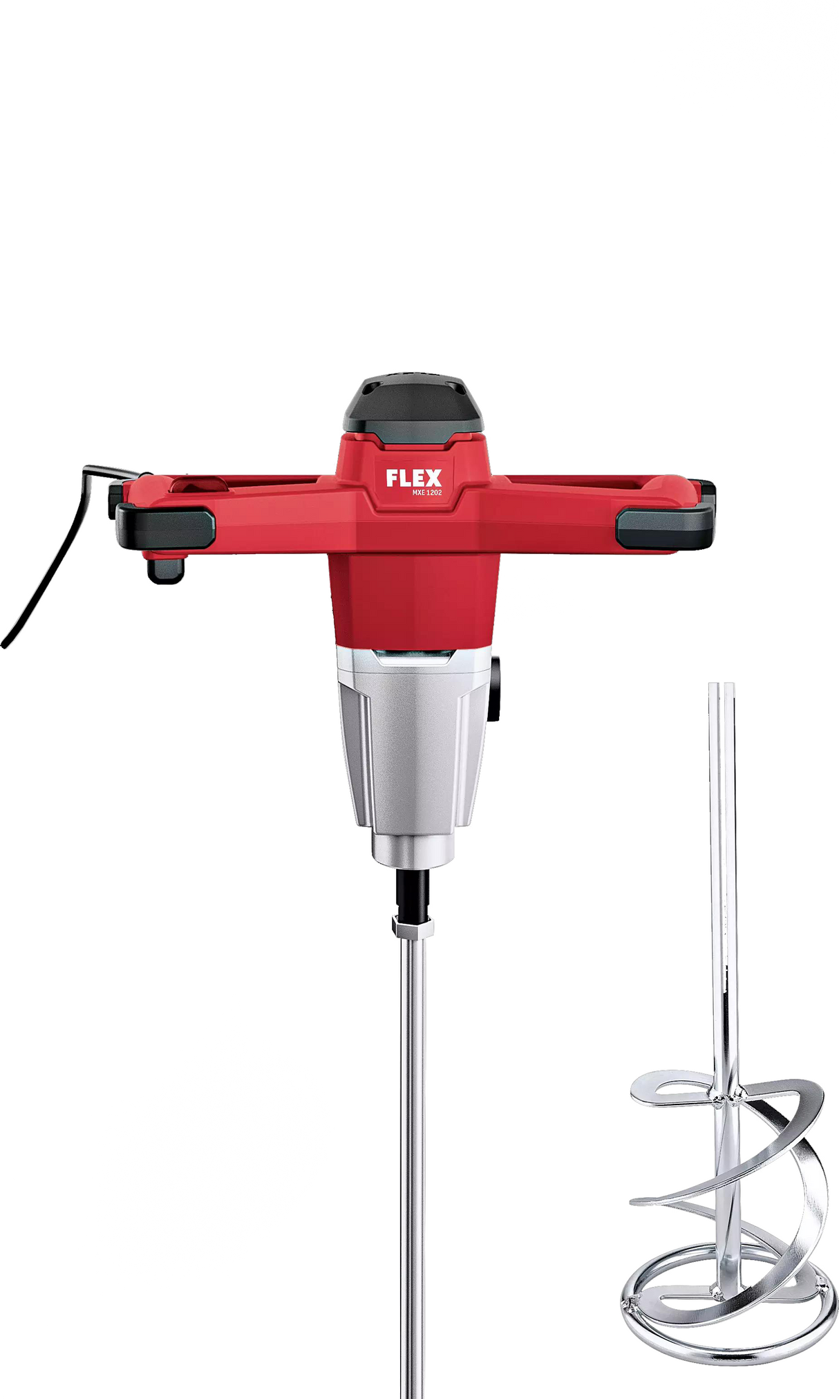 MXE 1202 + WR2 140  1200 Watt 2-Gang-Rührer mit 3-Stufen Drehzahlschalter