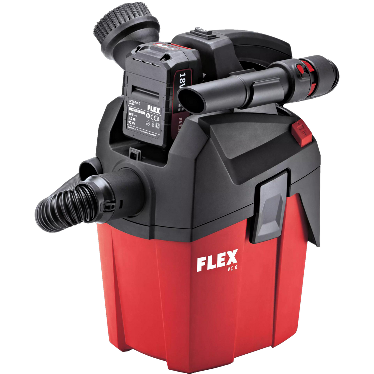 VC 6 L MC 18.0  Kompakt Sauger mit manueller Filterabreinigung, 6 l, Klasse L