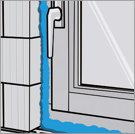 Fenster Schaum 813
