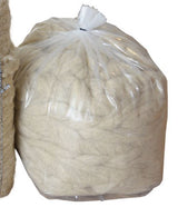 Isolierzopf, ungebunden im Plastiksack d. 30mm Schafwolle